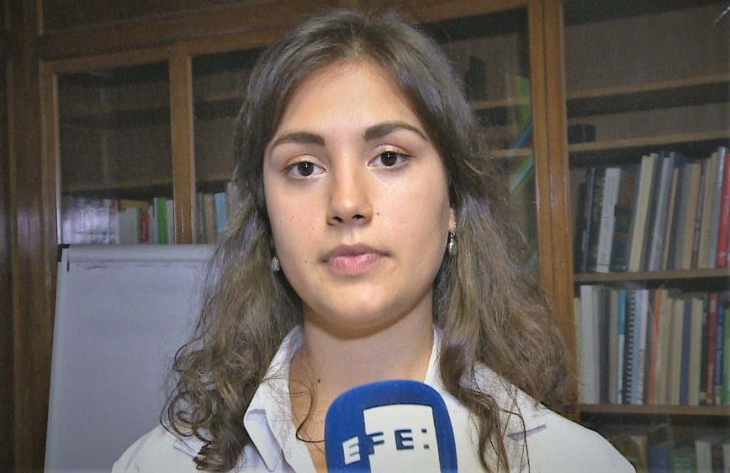 Estudiante de Medicina de la UCM, Inés Bedmar Gómez.