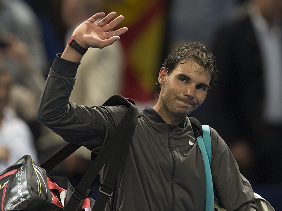 Rafa Nadal retirada