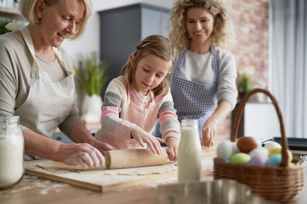 dieta, antienvejecimiento, familia
