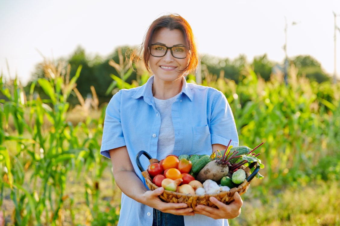 Dieta, antienvejecimiento, mujer