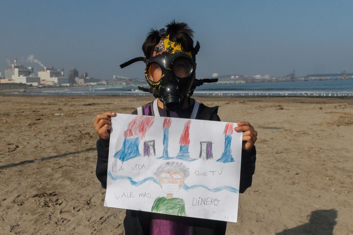 Preadolescentes cerebro contaminación