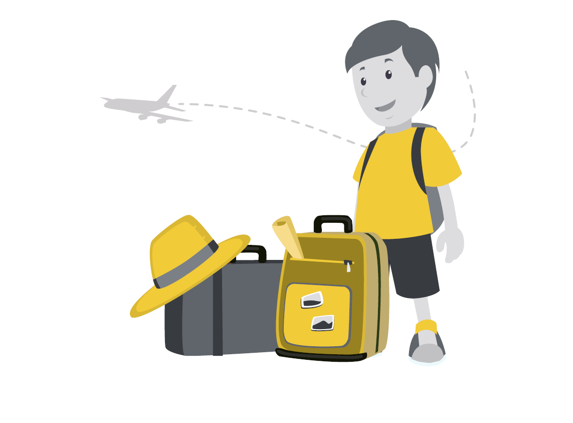 avión, niños, autismo