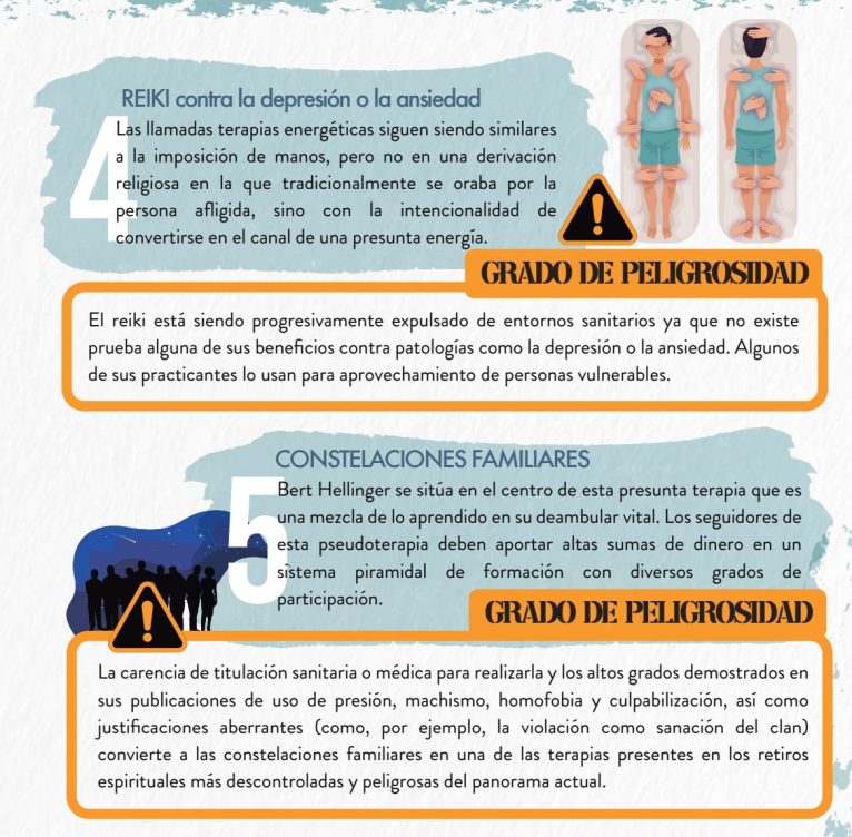 pseudoterapias retiros vacacionales