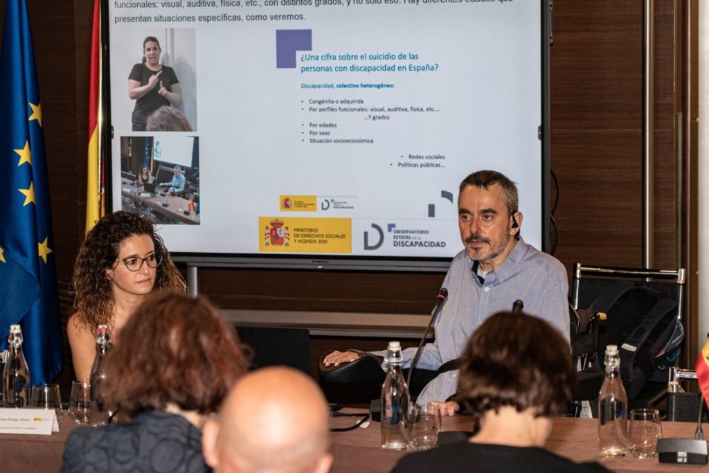 Discapacidad conductas suicidas riesgo