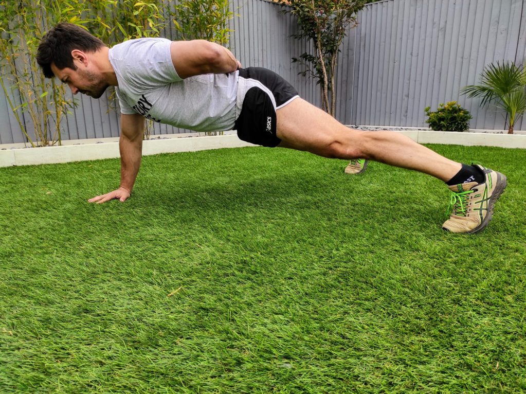Calistenia flexiones
