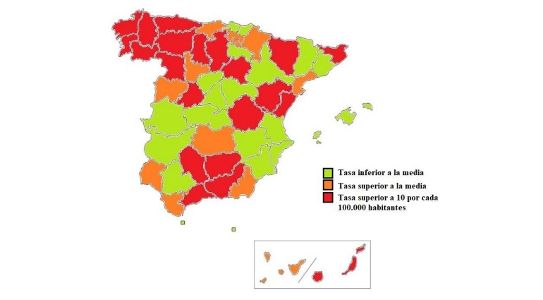 Suicidio informe España