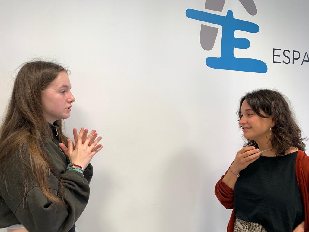 Autismo joven Eva y María