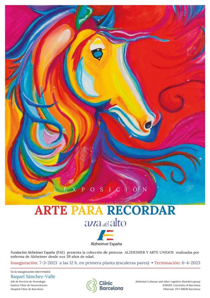 Alzheimer enfermedad arte exposición