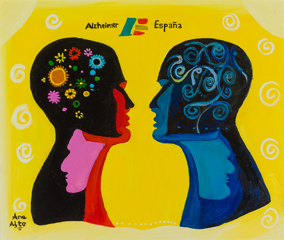 Alzheimer enfermedad arte
