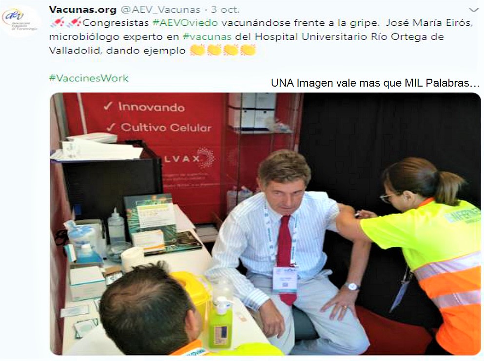 Vacunación de la gripe 2023 en pacientes respiratorios