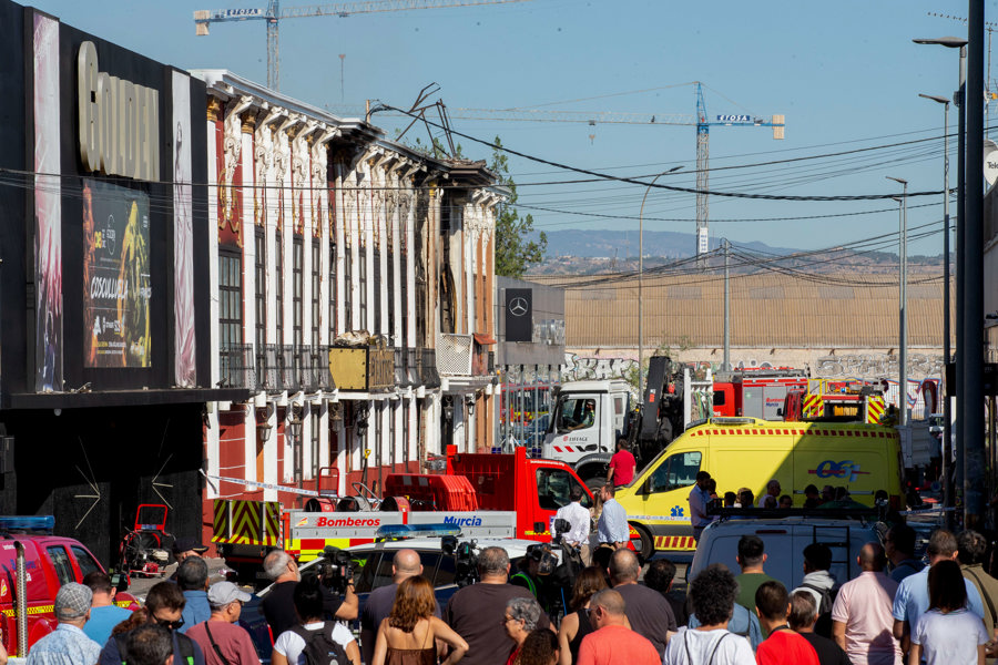Incendio Murcia