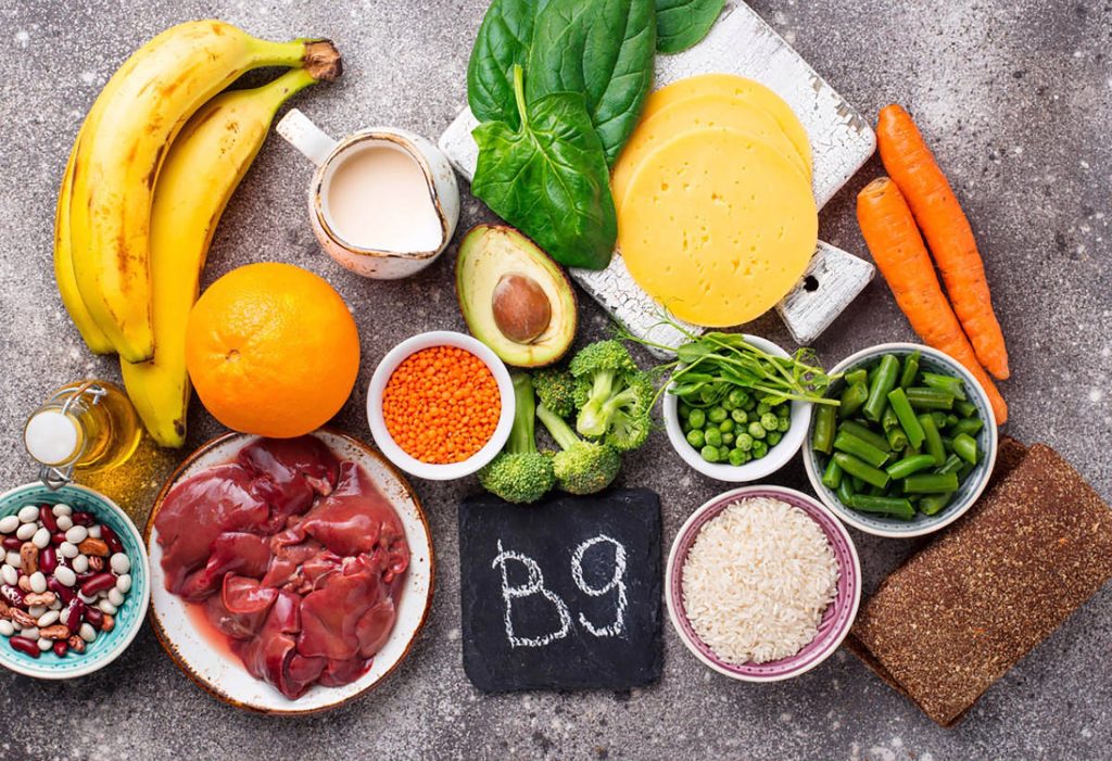 vitamina B9 gestación