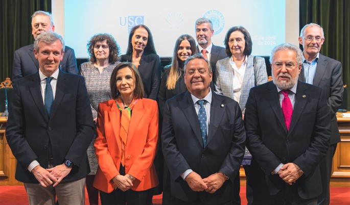 Acto de entrega del XXIII Premio Nóvoa Santos de Medicina.