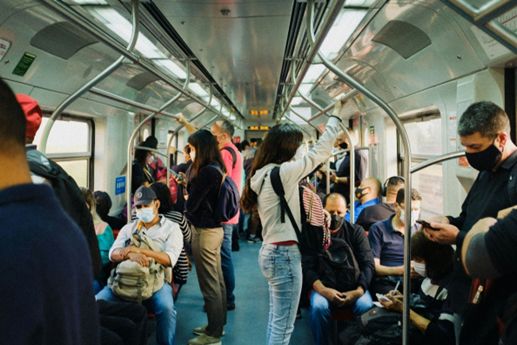 Transporte contagios
