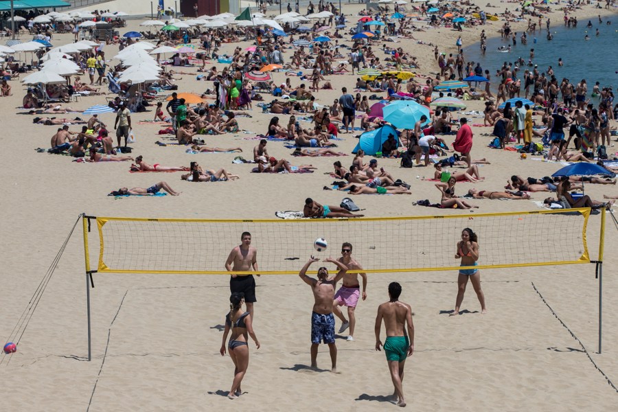 resfriados verano playa juegos